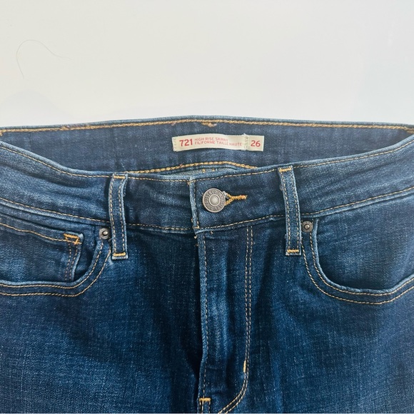 Levi 721 High Rise Skinny - Picture 4 of 5